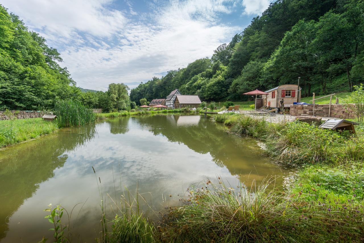 Baumhaushotel Seemuhle Gräfendorf Dış mekan fotoğraf